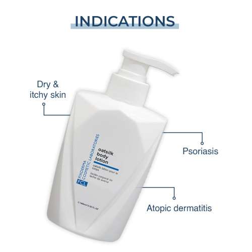 Fixderma Cosmetic Laboratories: Oat Silk Body Lotion - 400ml