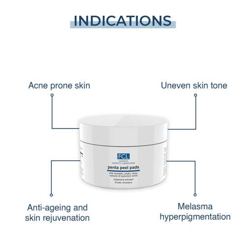 Fixderma Cosmetic Laboratories: Penta Peel Pads - 100gm