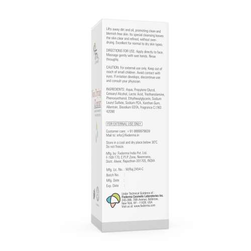 Fixderma: Non Drying Cleansing Lotion - 60gm