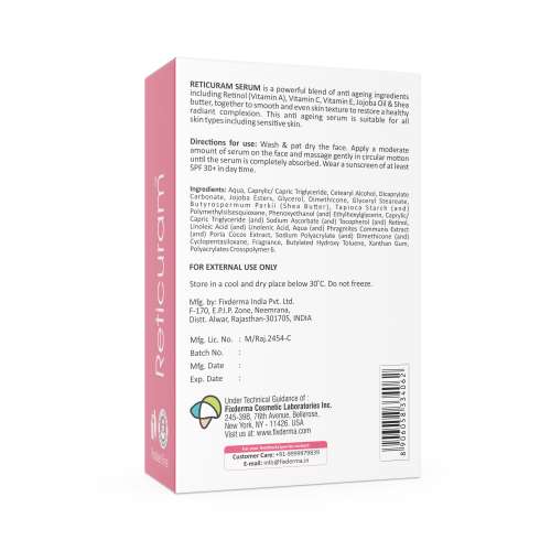 Fixderma: Reticuram Serum - 15ml