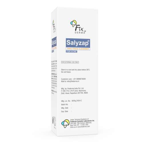Fixderma: 2% Salicylic Acid Face Wash - 60ml