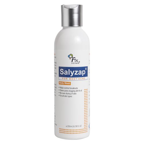 Fixderma: Salyzap Acne Body Wash -  200ml