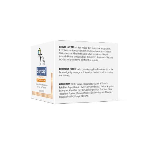 Fixderma: Salyzap Acne Face Gel - 50ml