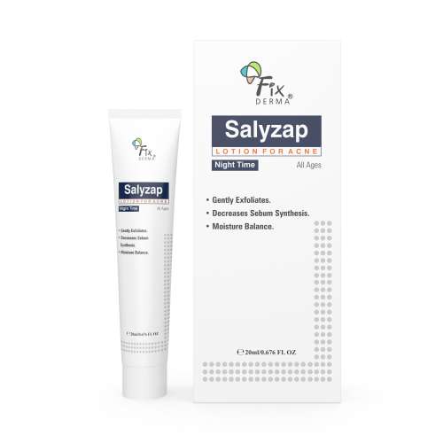 Fixderma: Salyzap Lotion Night time - 20ml Fixderma: Salyzap Lotion Night time - 20ml