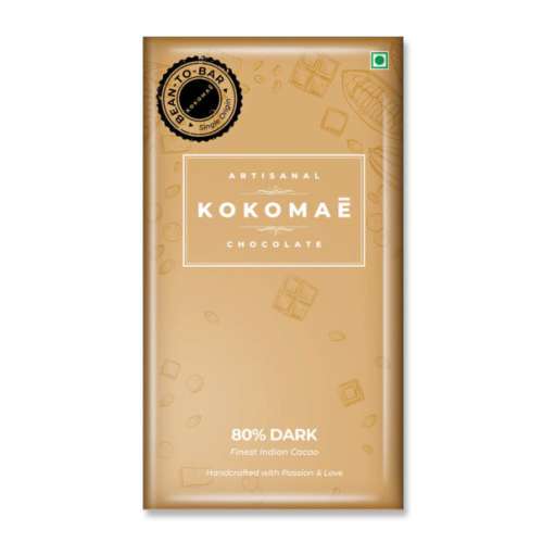 Kokomae: Indian Single Origin 80% Dark - 50 gm