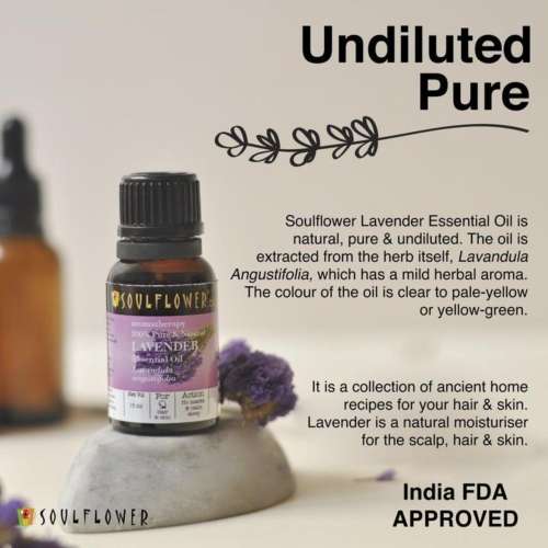 Soulflower: Lavender Essential Oil - 15ml