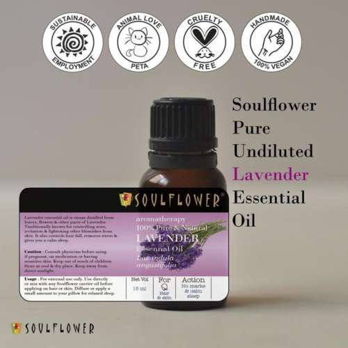 Soulflower: Lavender Essential Oil - 15ml