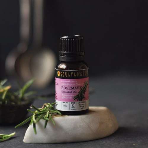Soulflower: Rosemary Essential Oil - 15ml