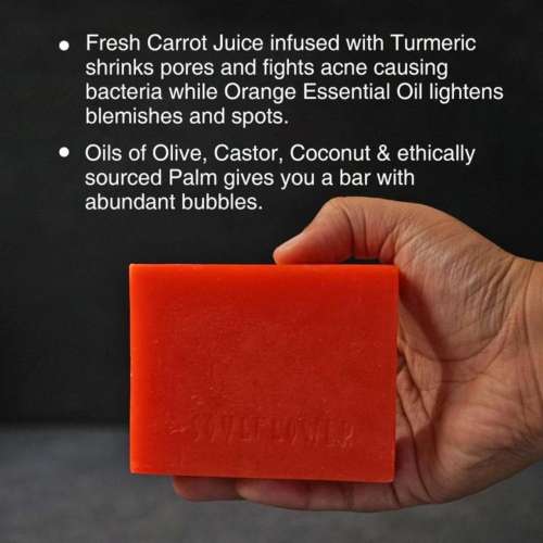 Soulflower: Orange Carrot Soap - 150g