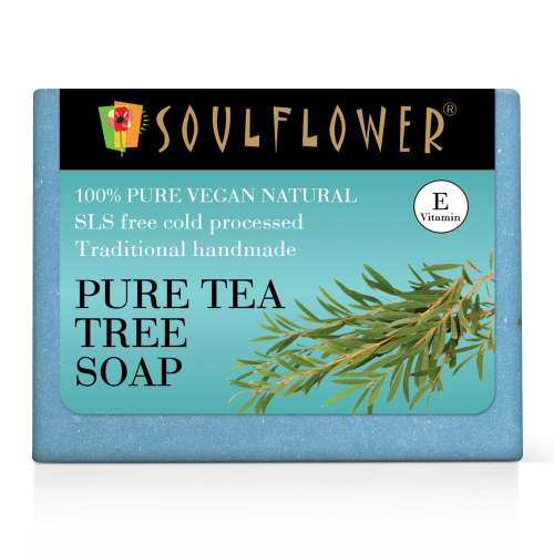 Soulflower: Pure Tea Tree Soap - 150g