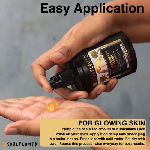 Soulflower: Herbal Kumkumadi Face Wash - 120ml