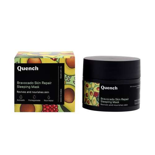 Quench Botanics: Bravocado Skin Repairing Sleeping Mask - 10ml