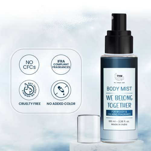 TNW - The Natural Wash: We Belong Together Body Mist For Woody & Calming Fragrance - 100ml