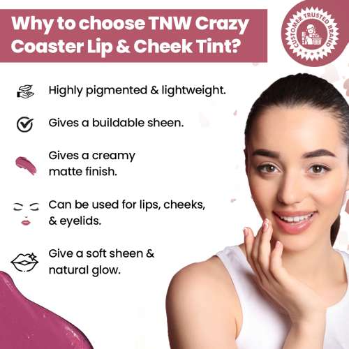 TNW - The Natural Wash: Lip & Cheek Tint - Crazy Coaster