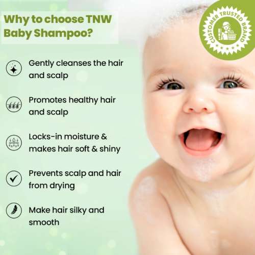 TNW - The Natural Wash: Baby Shampoo For Soft & Smooth Hair - 150ml