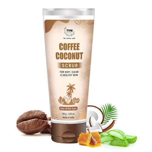 TNW - The Natural Wash: Coffee Coconut Scrub For Soft, Clear & Healthy Skin - 100gm
