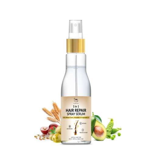 TNW - The Natural Wash: 5 In 1 Hair Repair Spray Serum For Frizz-Free & Manageable Hair - 100ml