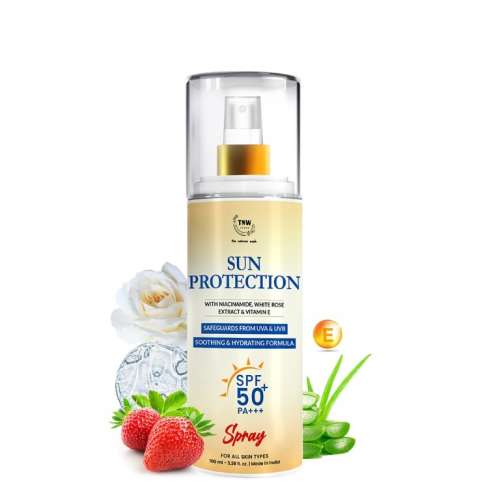 TNW - The Natural Wash: Sun Protection SPF 50 Spray (Safeguards From UVA & UVB) - 100ml