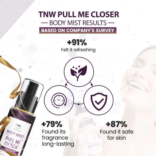 TNW - The Natural Wash: Pull Me Closer Body Mist For Sweet & Refreshing Fragrance - 100ml