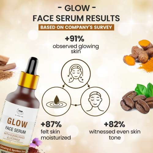TNW - The Natural Wash: Glow Serum For Glowing & Spotless Skin - 30ml