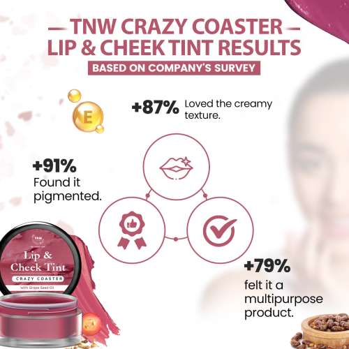 TNW - The Natural Wash: Lip & Cheek Tint - Crazy Coaster