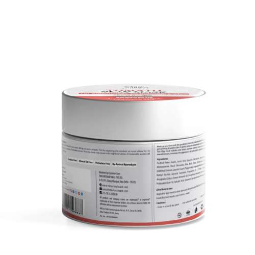 TNW - The Natural Wash: Tomato Clay Mask For Blackheads, Whiteheads & Glow - 50gm