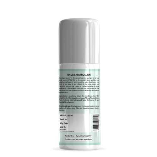 TNW - The Natural Wash: Underarm Roll On Deodorant For Women (Prevents Darkness) - 50ml