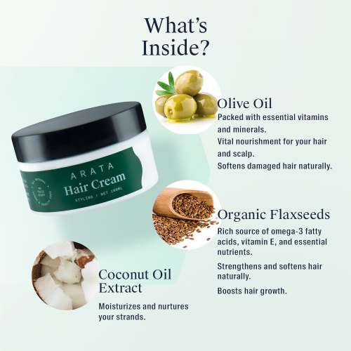 Arata: Hair Cream - 100gm