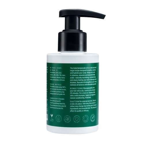 Arata: Natural Nourishing Hempocado Hair Oil - 100ml