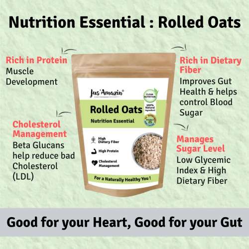 Jus Amazin: Rolled Oats - 1Kg
