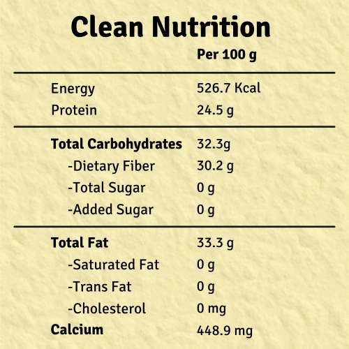 Jus Amazin: Organic Chia Seeds - 500 gm