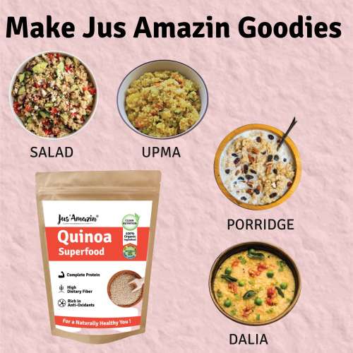 Jus Amazin: Organic Quinoa - 1000 gm