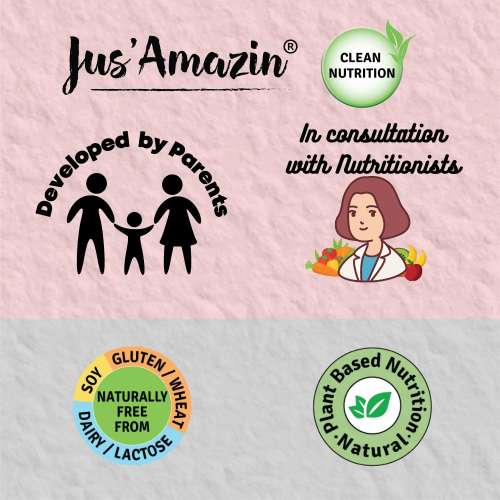 Jus Amazin: Creamy Almond Butter - Dark Chocolate - 200 gm