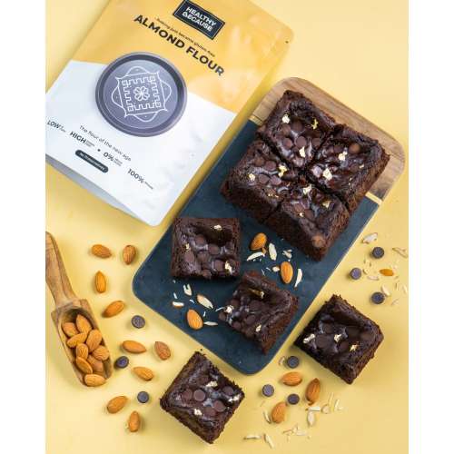 Healthy Because: Almond Flour (100% Almonds) - 500 Gm