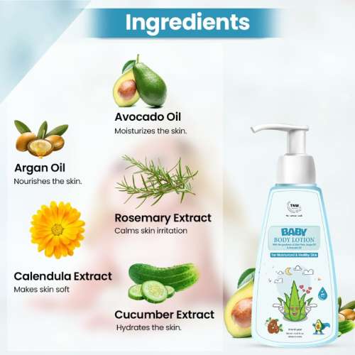 TNW - The Natural Wash: Baby Body Lotion For Moisturized & Healthy Skin - 150ml