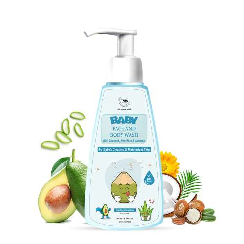 TNW - The Natural Wash: Baby Body Wash For Cleansed & Moisturized Skin - 150ml