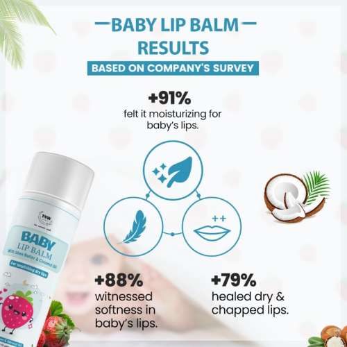 TNW - The Natural Wash: Baby Lip Balm For Nourishing Dry Lips - 6gm