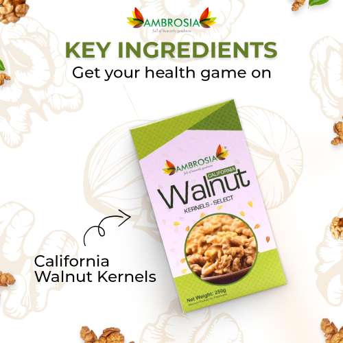Ambrosia: Special Offer -Premium California Walnuts Selected - 250 g