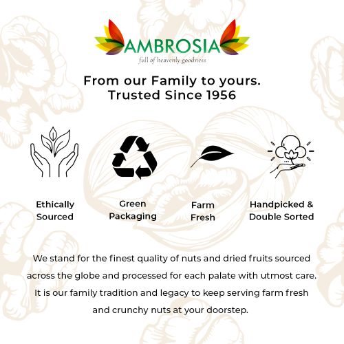Ambrosia: California Walnut Inshell Jumbo Size - 1 Kg