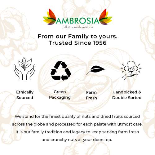 Ambrosia: Roasted & Salted Pumpkin Seeds - 250 g Ambrosia: Roasted & Salted Pumpkin Seeds - 250 g