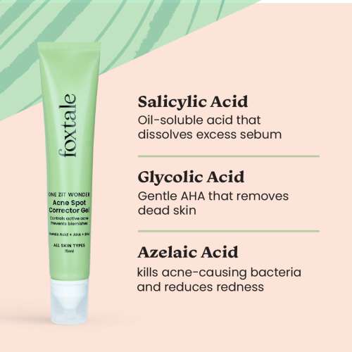Foxtale: One Zit Wonder Acne Spot Corrector Gel - 15ml