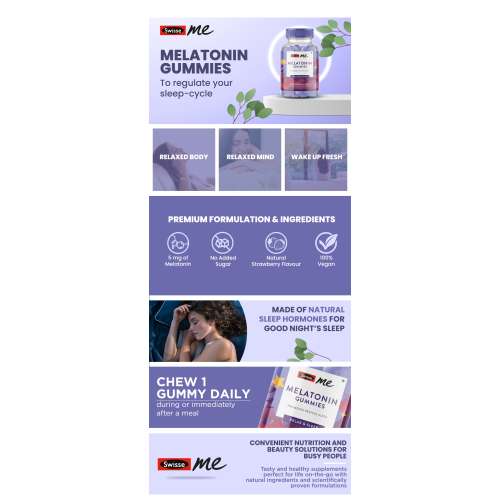 Swisse: Melatonin Gummies - 30 Gummies