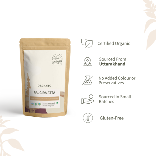 Ecotyl: Organic Rajgira Atta - 250 gm