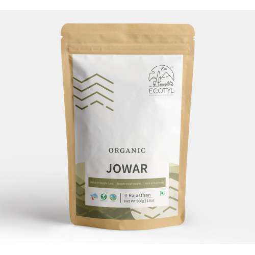Ecotyl: Organic Jowar - 500 gm