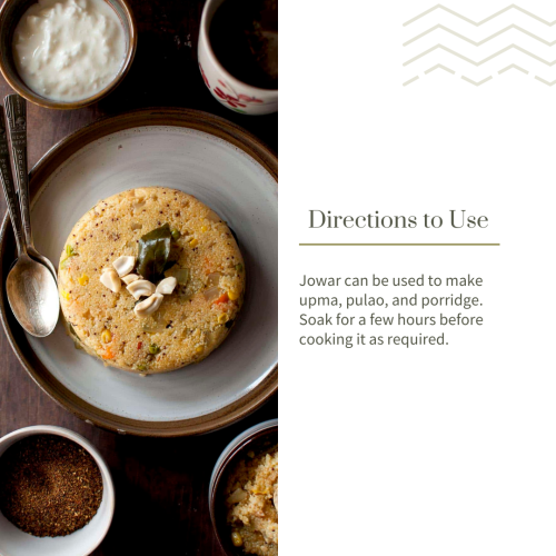 Ecotyl: Organic Jowar - 500 gm