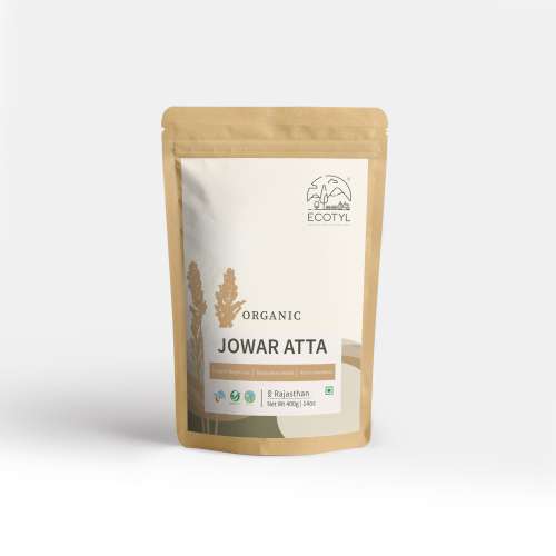 Ecotyl: Organic Jowar Atta - 400 gm