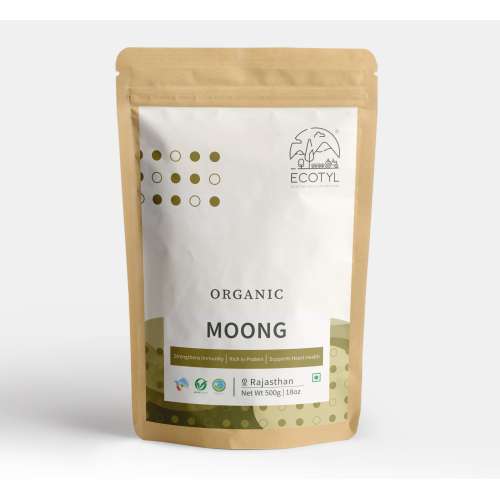 Ecotyl: Organic Moong Dal - 500 gm