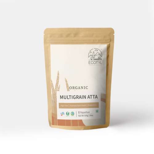 Ecotyl: Organic Multigrain Atta - 500 gm