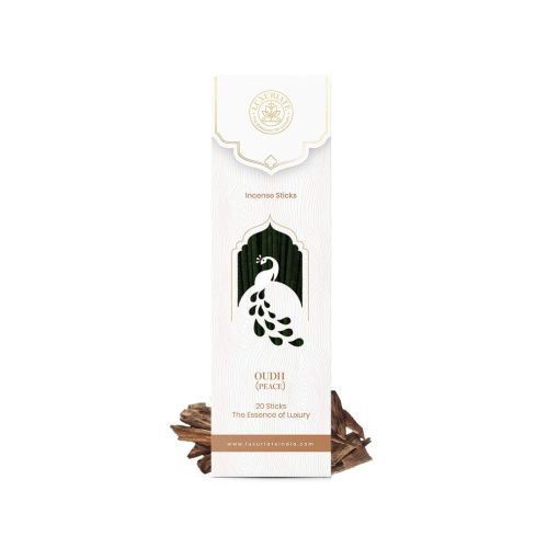 Luxuriate: Divine Fragrance Oudh Incense Agarbatti Sticks - 20 Incense Sticks