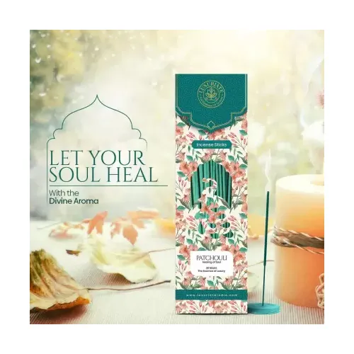 Luxuriate: Patouli Incense Agarbatti Sticks - Contains 20 Incense Sticks